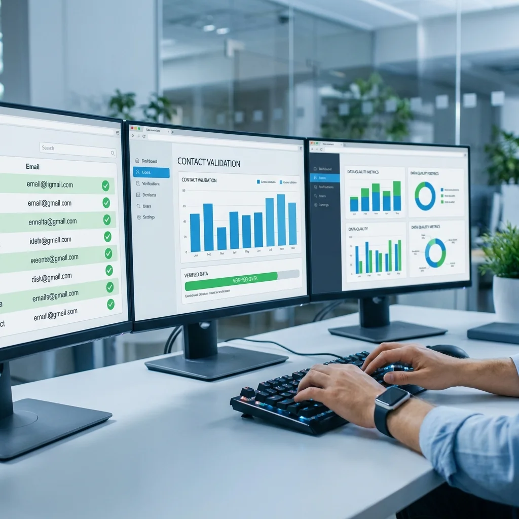 We verify every contact